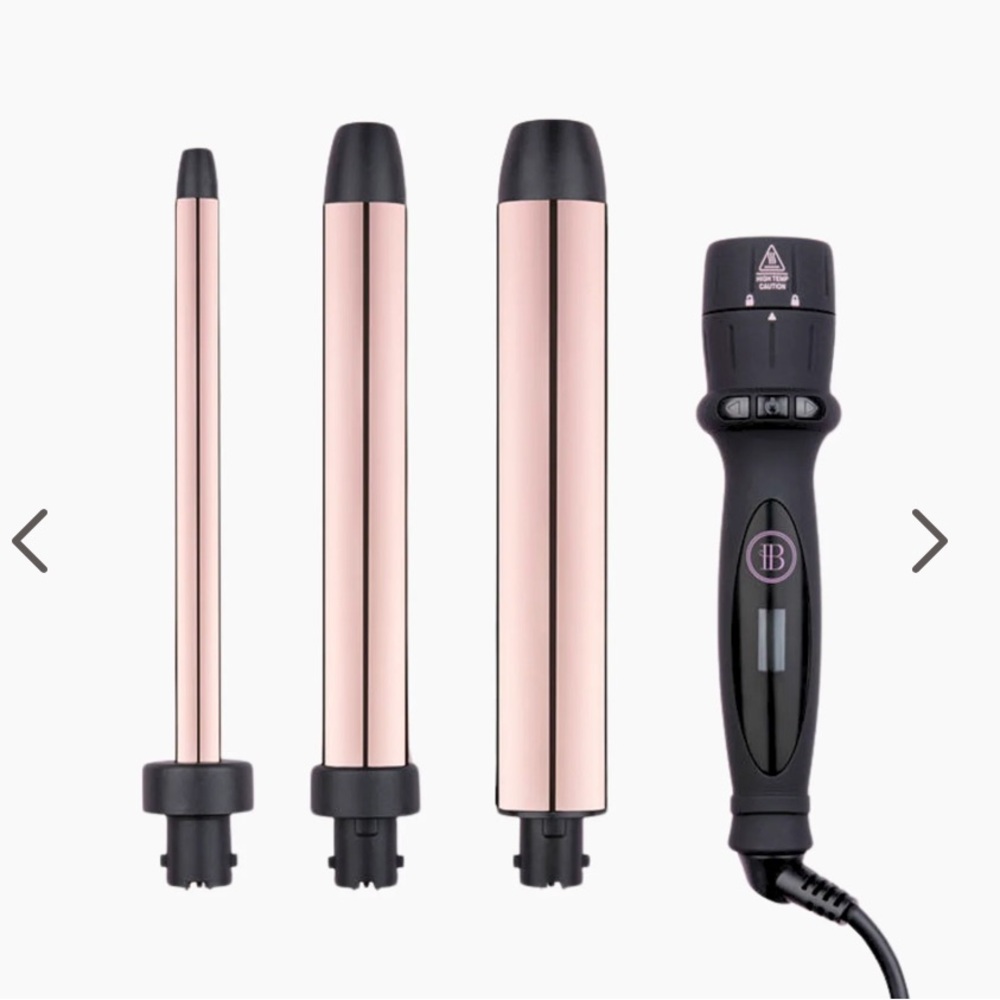 Bombay Hair 3-in-1 Curling Wand with Extended Barrels